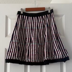 Lucy Paris Striped Knit Skirt